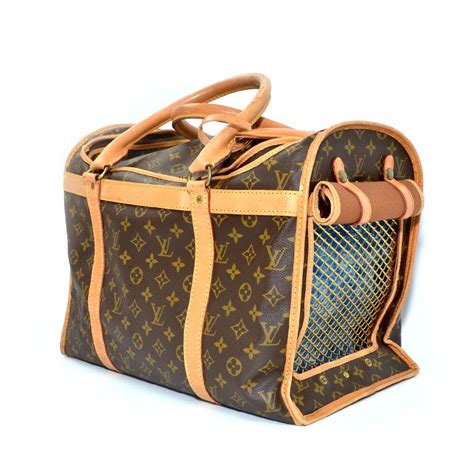 lv dog bed|faux louis vuitton dog carriers.